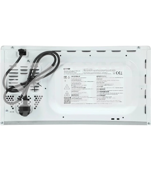 Микроволновая печь Gorenje MO20E1WH белый, 20 л, 800 Вт, переключатели - поворотный механизм