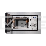 Микроволновая печь встраиваемая Evelux MW 20 X серебристый, 20 л, 700 Вт, переключатели - кнопки/поворотный механизм, фото6