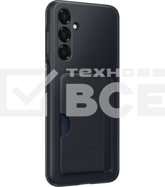 Чехол (клип-кейс) Samsung для Samsung Galaxy A16 Card Slot Case A16 черный (EF-OA166TBEGRU)