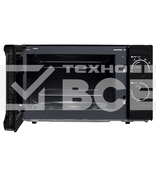 Микроволновая печь BBK 20MWS-706M/B черный, 20 л, 700 Вт, поворотный механизм