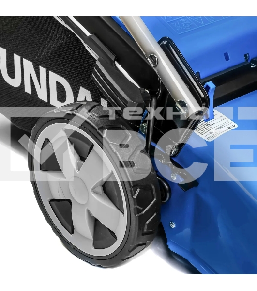 Бензиновая газонокосилка HYUNDAI L4620 {двигатель Hyundai ICV145,4-х такт, 3.8 л.с./145 см3, Ширина среза 45,7 см, Высота среза 25-75 мм, 23,5 кг }