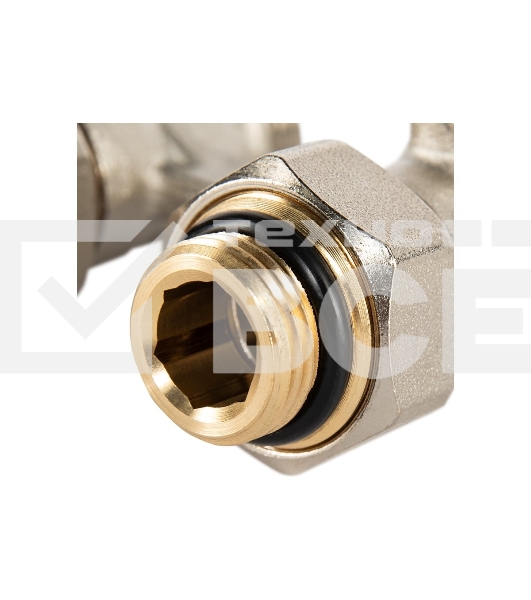 Узел нижнего подключения Royal Thermo прямой 1/2'х3/4'EK RTE 07.00001А
