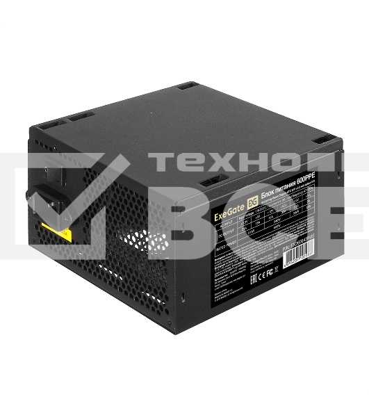 Блок питания Exegate 600PPE (EX260643RUS-PC), 600Вт, 120Вт, черный