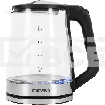 Чайник электрический Starwind SKG2112 2л. 1800Вт черный/прозрачный корпус: стекло, фото8