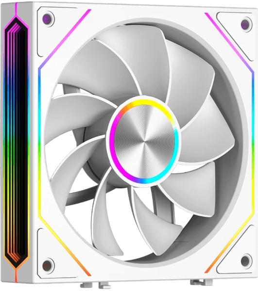 Вентилятор для корпуса PcCooler F3 X120R WH Reverse ARGB 120х120x25 белый 4-pin 28.4дБ (F3 X120R ARGB WH) Ret