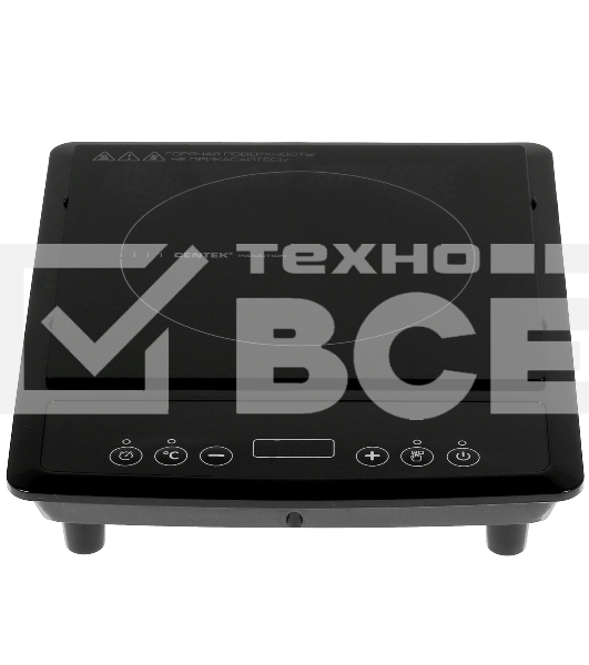 Плита настольная индукционная Centek CT-1518 2000Вт 8 настроек мощности, LED-дисплей таймер, сенсор. управл.