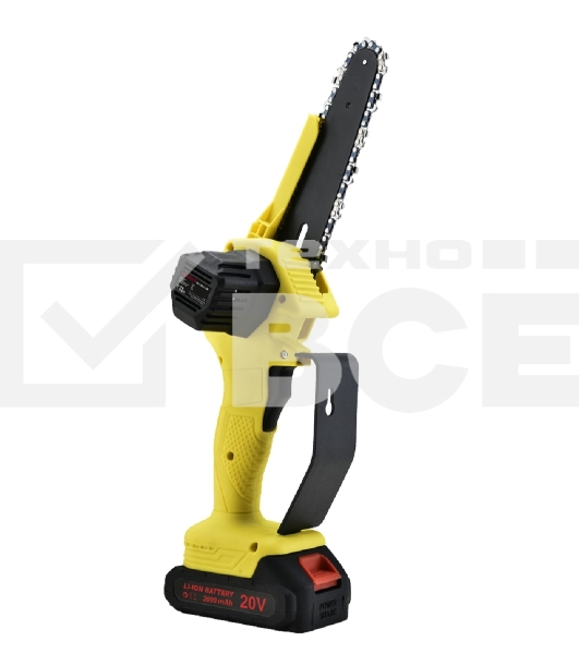 Электропила аккумуляторная Eurolux ELS-20-Li-2К (с 2-мя АКБ 2А*ч и ЗУ в комплекте) 70/10/55