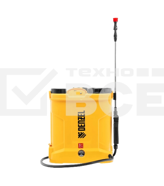 Опрыскиватель ранцевый аккумуляторный DP-10LA, 10 л, 12 В, 8 Ач Denzel