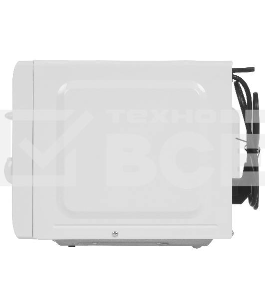 Микроволновая печь Oasis MW-70UW белый, 20 л, 700 Вт, переключатели - поворотный механизм