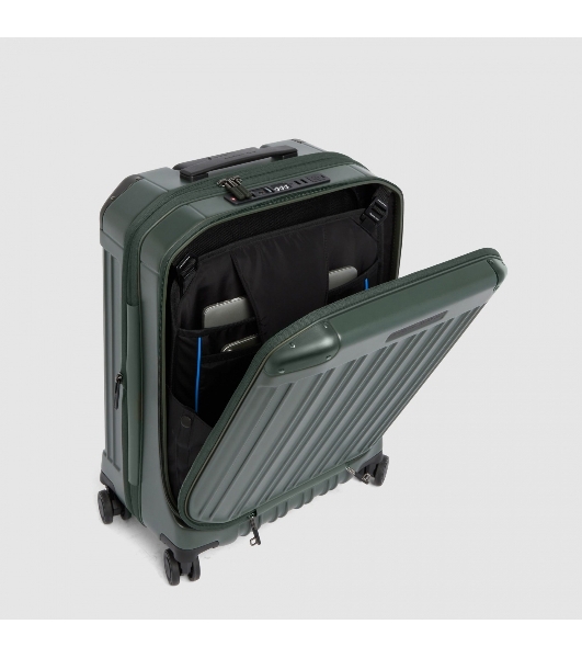 Чемодан Piquadro PQ LIGHT BV7245PQL/VEO2 40x23x55см 47л. 2.66кг. поликарбонат оливковый