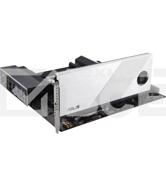 Материнская плата ASUS Pro WS WRX80E-SAGE SE WIFI II, sWRX8, AMD WRX80, 8xDDR4, 8xSATA, 3xM.2, 7xPCI-E 4.0 x16, 2xRJ-45 10Gb, 8xUSB 3.2 Gen 2, 1xUSB 3.2 Gen 2, 1xUSB 3.2 Gen 2x2, 5x3.5 мм, 7.1, E-ATX