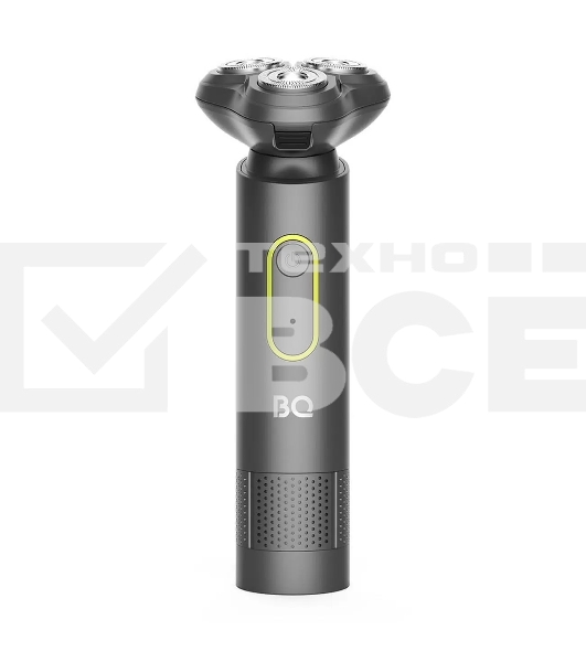 Электробритва BQ SV1002 Green-Gray. Мощность 5 Вт/Время зарядки 90 минут/Время беспроводной работы 60 минут/Влагозащита IPX6/Мытье под водой/Портативная база для зарядки
