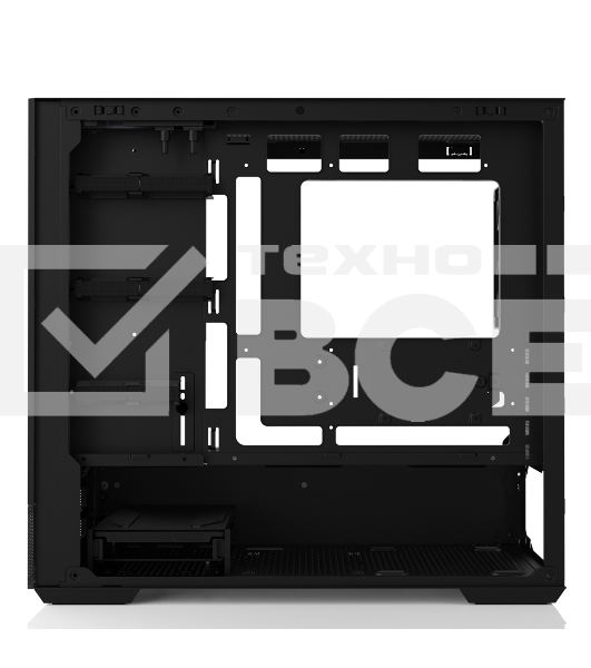 Компьютерный корпус ZALMAN P30 AIR, MATX, BLACK, WINDOW, 2xCombo (3.5'' or 2.5''), 3x2.5