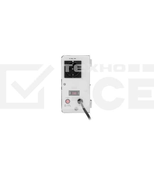 Настенный стабилизатор напряжения SMARTWATT AVR SLIM 500RW (100W - 260W, 500VA, 0.5 кВт, 50 Гц, розеток — 1, LED-диспле