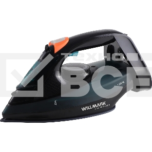 Утюг Willmark SI-2658CA 2600 Вт, черный/темно-зеленый