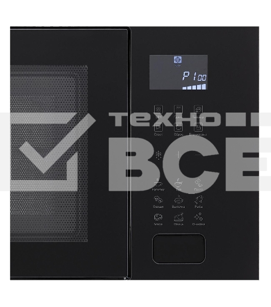 Встраиваемая микроволновая печь Krona REIN 60 BL черный