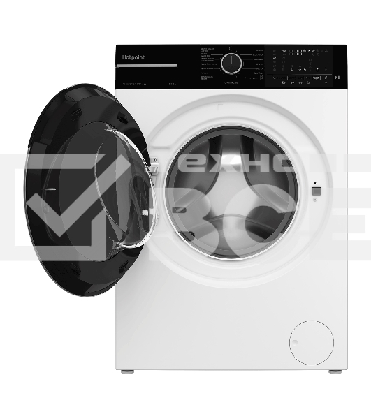 Стиральная машина с сушкой Hotpoint WDSH 75549 VBX белый, 7,5 кг
