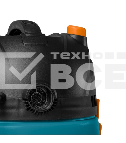 Строительный пылесос Bort BSS-1220-M (93417814) синий, 270/1200 Вт, уборка сухая/влажная, пылесборник мешок/контейнер, 20 л