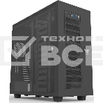 Компьютерный корпус Thermaltake AX700 Glass черный без БП XL-ATX 18x120мм 18x140мм 2x200мм 4xUSB 3.0 audio bott PSU, фото 1