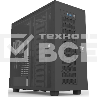 Компьютерный корпус Thermaltake AX700 Glass черный без БП XL-ATX 18x120мм 18x140мм 2x200мм 4xUSB 3.0 audio bott PSU