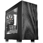 Компьютерный корпус Thermaltake Versa H18 Window черный без БП mATX 2xUSB 2.0 1xUSB 3.0 audio bott PSU, фото 1