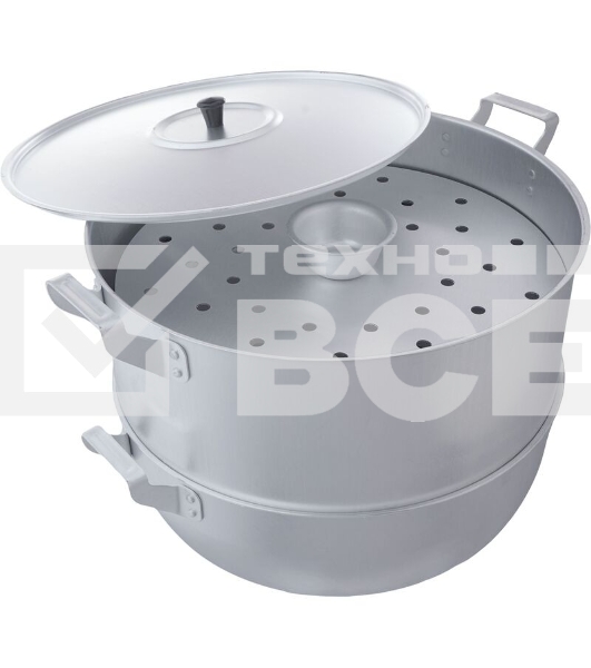 Манты-казан Демидовский МШ-018 15 л, 4 решетки, алюм