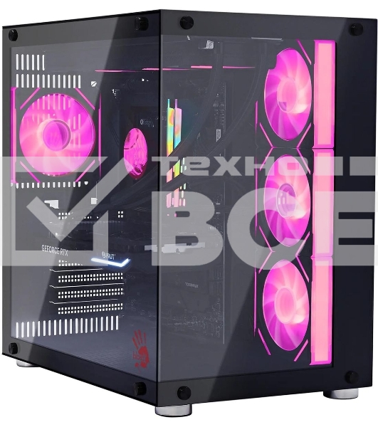 Компьютер Bloody BD-PC CZ79C3 MT i7 14700KF (3.4) 64Gb SSD 1Tb RTX 5070Ti 16Gb Win 11H 64 2.5xGbitEth 850W черный (RUS) (2129080)