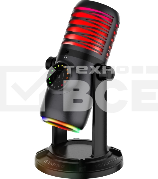 Игровой стрим микрофон Redragon Stellaris GM306 USB,омнидир,подсветка_1