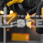 Плоскогубцы комбинированные Denzel диэлектрические трехкомпонентные рукоятки до 1000 В, 165 мм, фото5