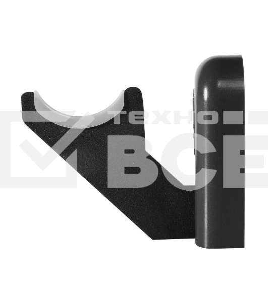 Комплект настенных регулируемых кронштейнов Royal Thermo Design 80, черные