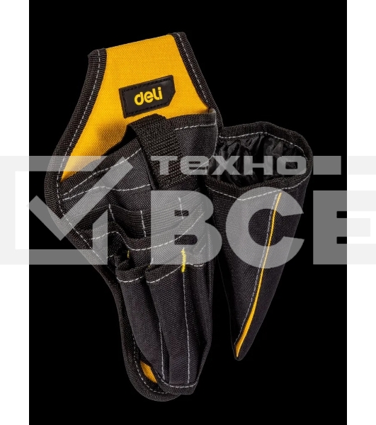 Поясная сумка-кобура монтажника Deli DLP07