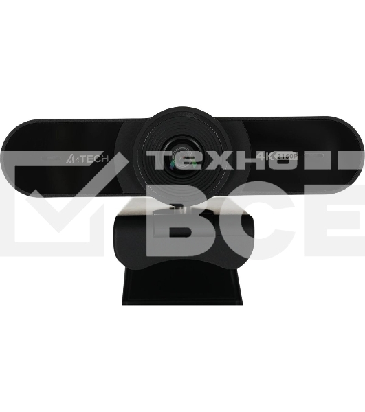 Веб-камера A4Tech PK-1000HA 3840x2160, 30 кадр/с, USB Type-A, микрофон (2 шт, шумоподавление), автоматическая фокусировка, автоосвещение, универсальное крепление