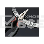 Удлиненные плоскогубцы Deli DL0103 160 мм, Cr-V, эксцентриковый шарнир, антикоррозийное покрытие, трехкомпонентная прорезиненная рукоять, фото7