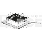 Газовая варочная панель Maunfeld EGHG.64.2CB/G, 4 конфорки, закаленное стекло, черный, фото10