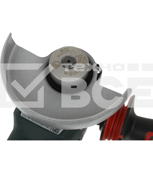 Угловая шлифовальная машина Metabo WE 15-125 Quick 1550вт, 125мм, 3.5Нм,эл-ка, 11000 об/мин, кейс, вес 2.5 кг