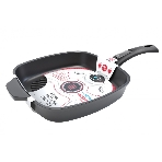 Сковорода-гриль Нева-Металл 59428G Ферра Индукция 28 см, фото2