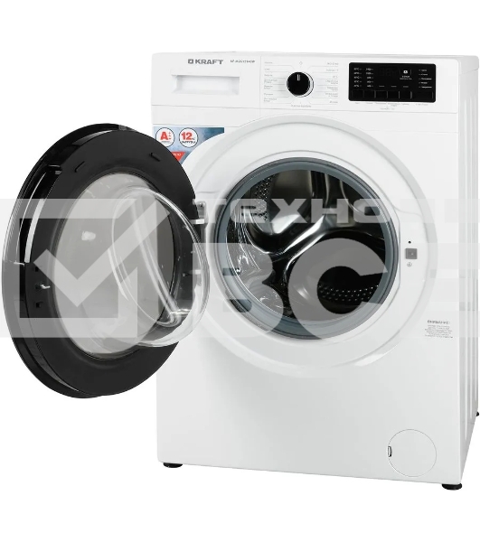 Стиральная машина Kraft KF-MDS12146W белый, загрузка фронтальная 12 кг, 1400 об/мин., класс: А+++