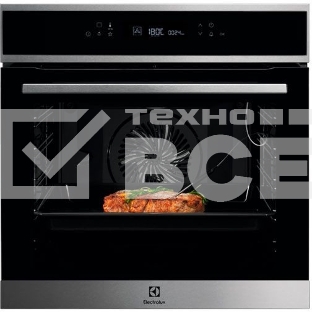 Духовой шкаф Электрический Electrolux COE7P31X2 черный/серебристый