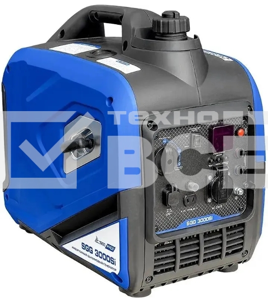 Электрогенератор бензиновый ТСС SGG 3000Si, 3 кВт, 60 дБ, 21 кг