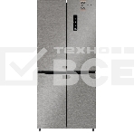 Холодильник Weissgauff WCD 450 INVERTER белый трехкамерный side-by-side 286/141л морозилка снизу Full No Frost, фото 1