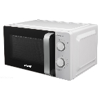 Микроволновая печь Renova MMS-20W1 белый/черный, 20 л, 700 Вт, переключатели - поворотный механизм, фото2