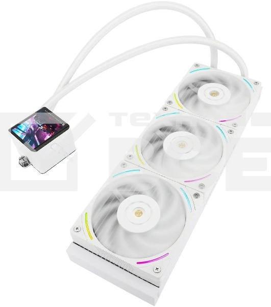 Система водяного охлаждения Thermalright Frozen Vision 360 ARGB Soc-AM5/AM4/1151/1200/2066/2011/1700 белый 4-pin 27dB Al LCD Ret (F-VISION-360-WH)