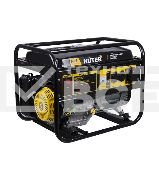 Электрогенератор бензиновый Huter DY9500L, 8 кВт, 91 дБ, 76 кг