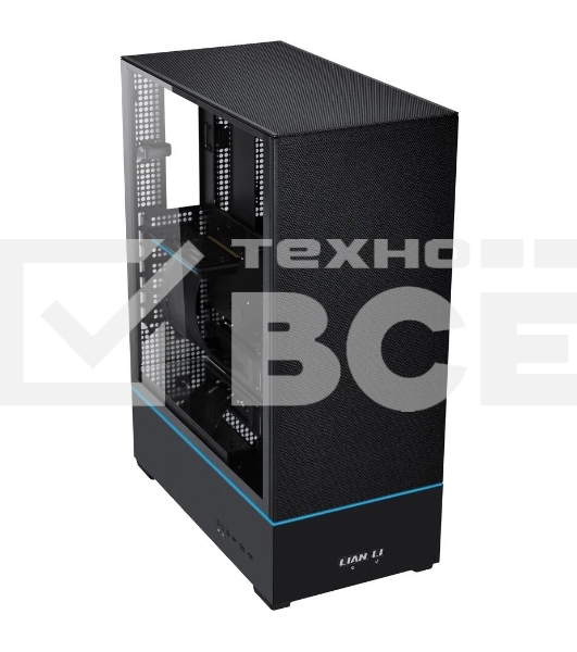 Корпус MidiTower Lian Li SUP 01 Black RGB (ATX, без БП, ARGB, 2xUSB3.2 Type-A + USB3.2 Type-C) (G99.SUP01X.00)