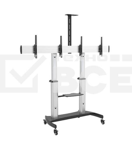 Мобильная стойка Wize Pro MH255 для 2-х дисплеев 37
