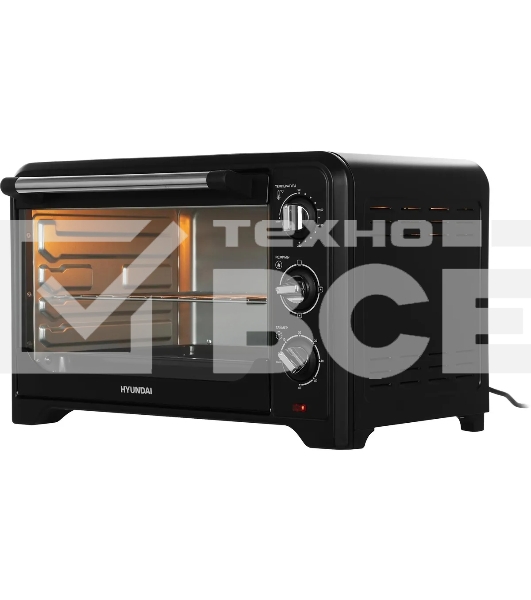 Мини-печь Hyundai MIO-HY092 35л. 1600Вт черный