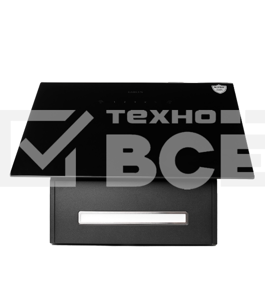 Вытяжка каминная Garlyn CH-60 черный управление: сенсорное (1 мотор)