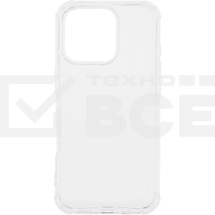 Чехол Bumper Case для Apple iPhone 16 Pro прозрачный, Borasco