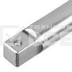 Вороток Г-образный Denzel 450x150 мм, квадрат 3/4