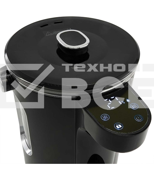 Чайник-термос DЕLTA LUX DE-1701 черный